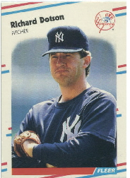 1988 Fleer Update Baseball Cards       048      Richard Dotson